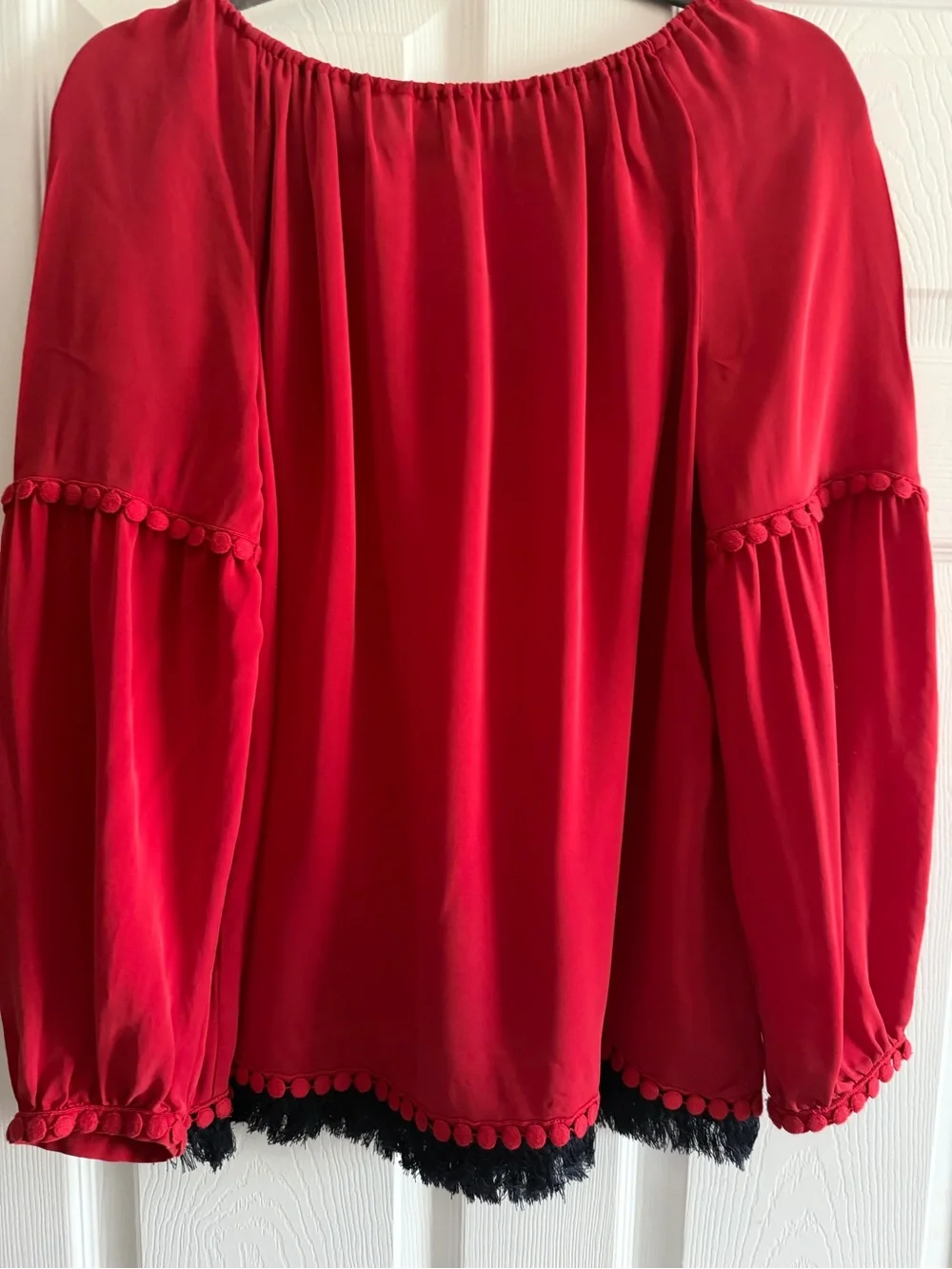 Tory Burch bright red